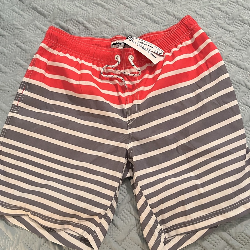 Maagic swim trunks. New w/tags. Size Large
